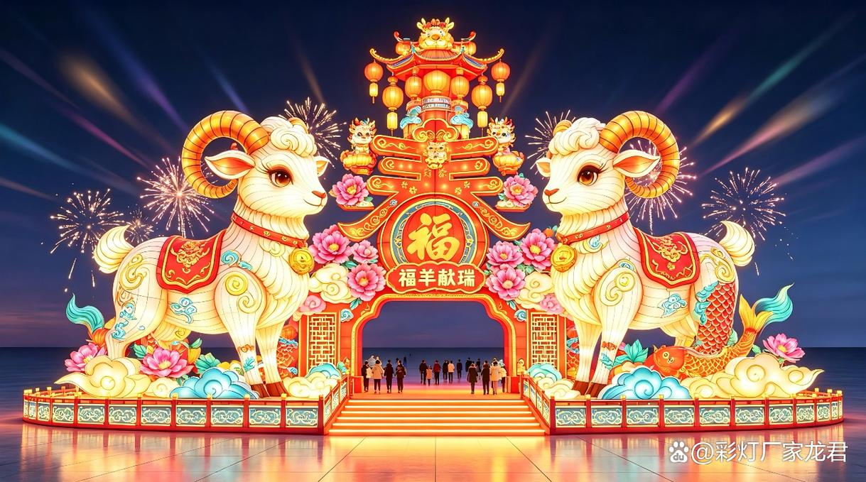 锦州彩灯花灯公司怎么选？从动态灯组的工程能力看工艺美术彩灯设计
